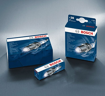 Свечи зажигания Bosch в новой упаковке