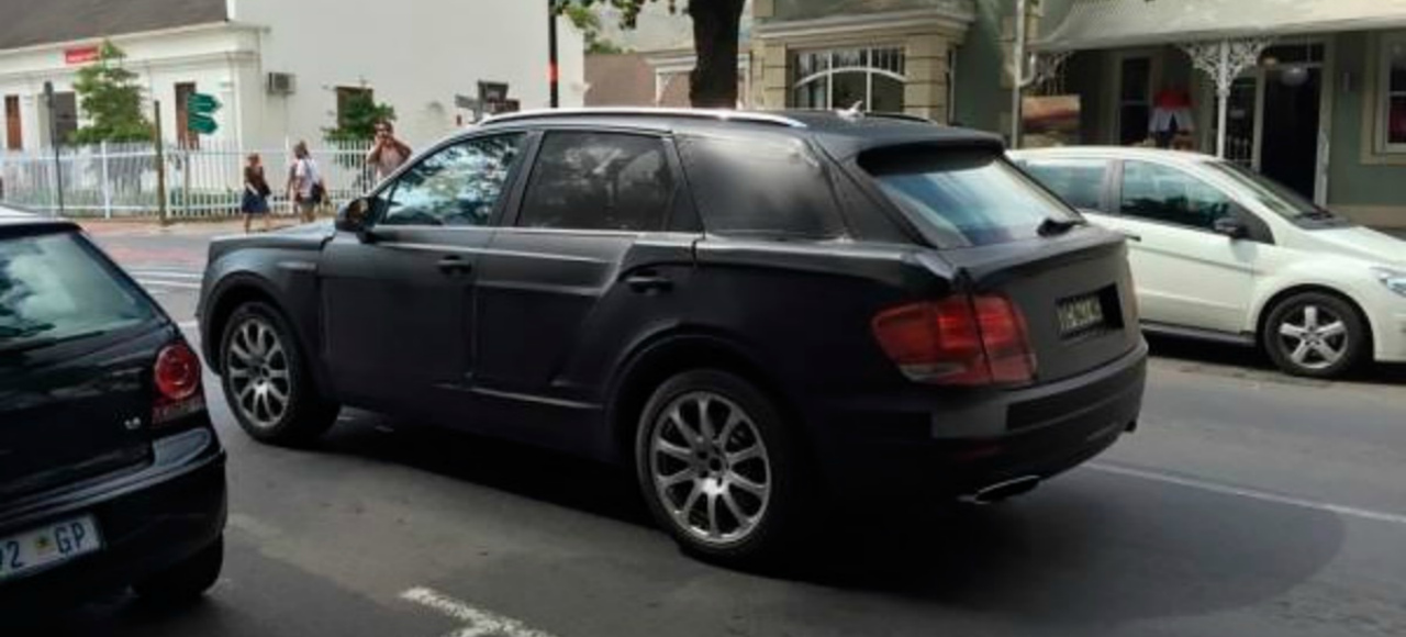 Замечен кроссовер от Bentley