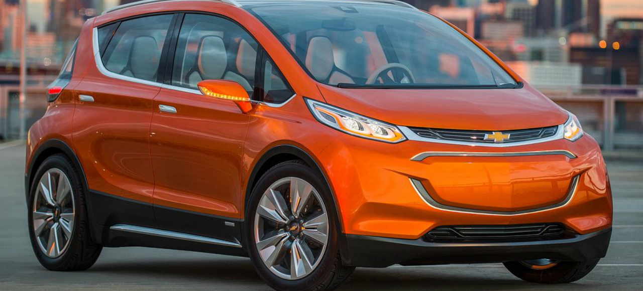 Chevrolet показала электрокар Bolt EV