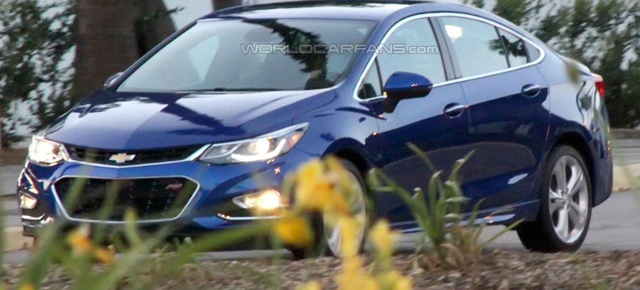 Шпионы поймали новый Chevrolet Cruze