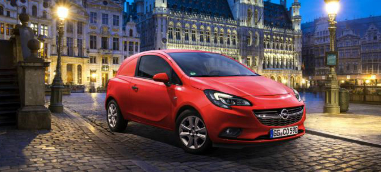 Новый Opel Corsavan показали в Брюсселе