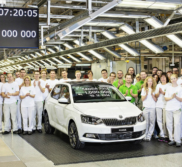 Миллионной Skoda стала Fabia