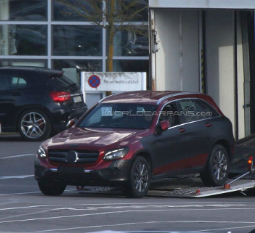 Mercedes-Benz испытывает GLC