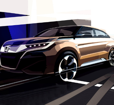 Honda покажет в Шанхае новый кроссовер