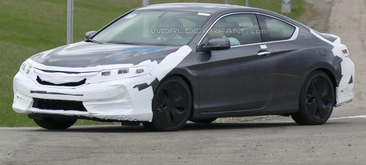 На тестах замечено купе Honda Accord