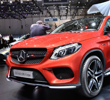 Женева 2015: На стенде Mercedes-Benz красуется GLE 450 AMG 4MATIC Coupe