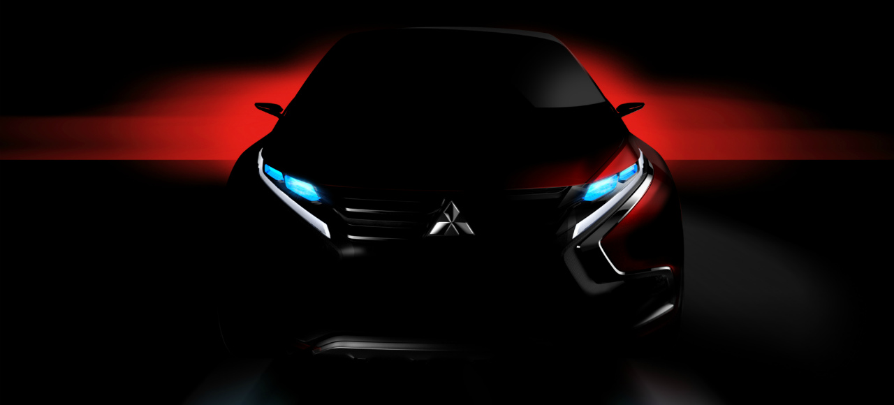 Mitsubishi опубликовала первый тизер нового кроссовера