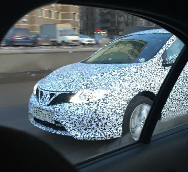 На дорогах появился хетчбэк Nissan Sentra