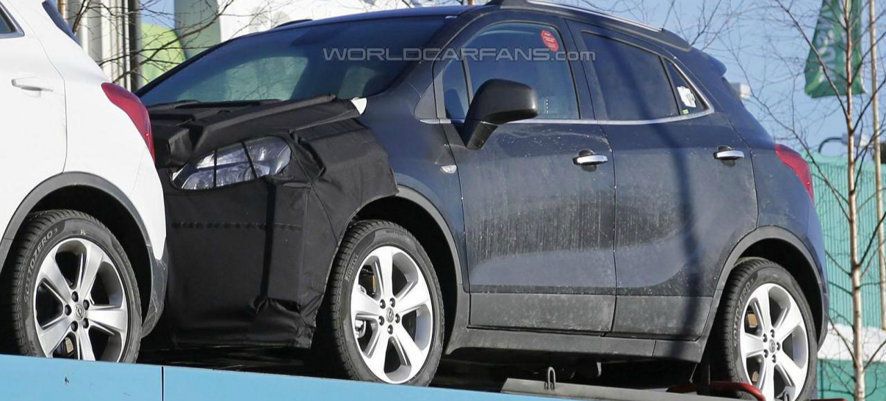 Фотошпионы запечатлели новый Opel Mokka