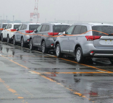 Появились первые фото нового Mitsubishi Outlander