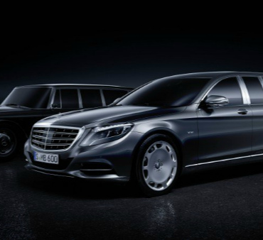 Появились первые изображения Mercedes-Benz Pullman