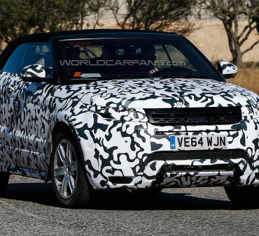 Кабриолет Range Rover Evoque покажут в этом году