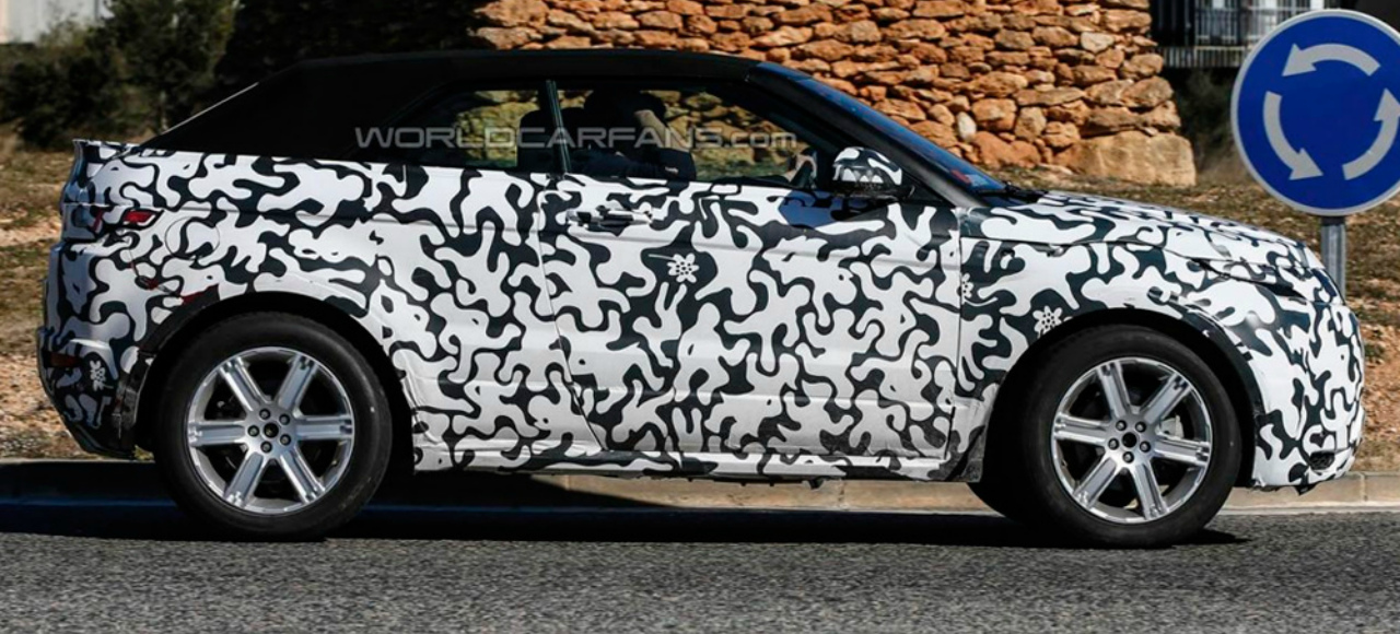 Кабриолет Range Rover Evoque покажут в этом году