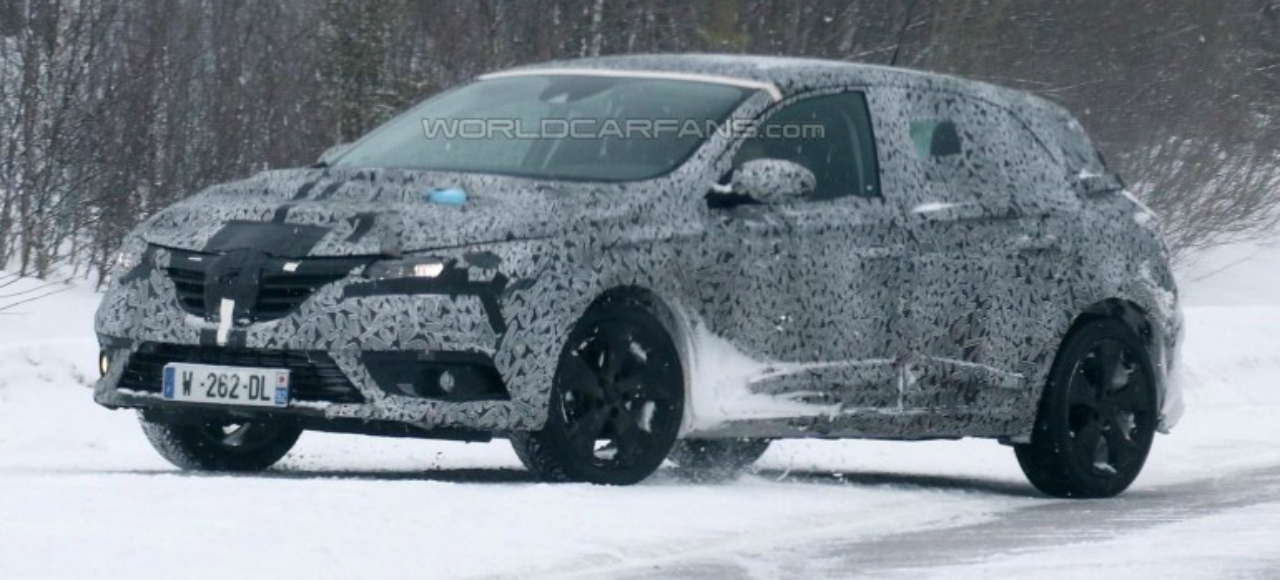 Замечен новый Renault Megane