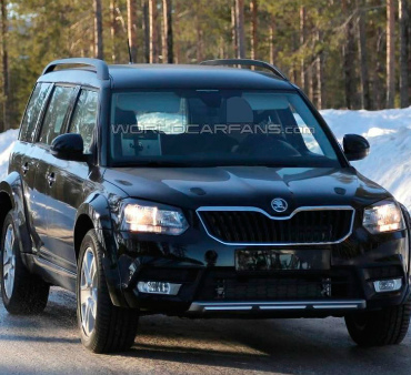 Замечен новый кроссовер Skoda
