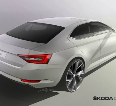 ŠKODA представила революционный дизайн нового Superb