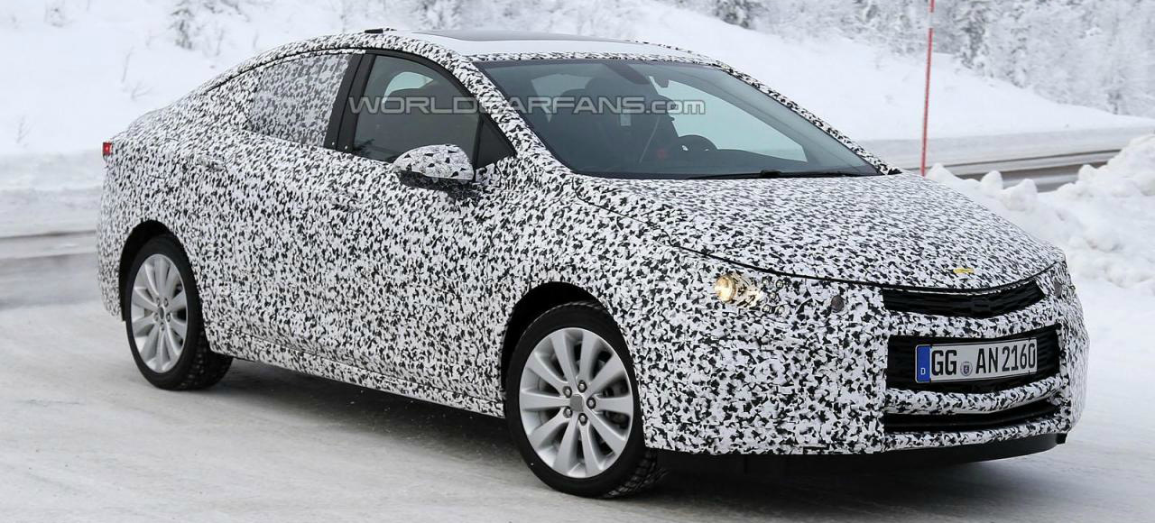 На севере Европы замечен новый Chevrolet Cruze