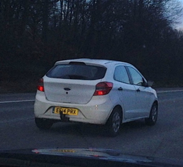 Новый Ford Ka замечен в Великобритании