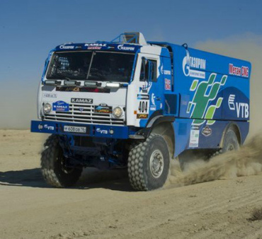 Газовый КАМАЗ вошел в призеры ралли 