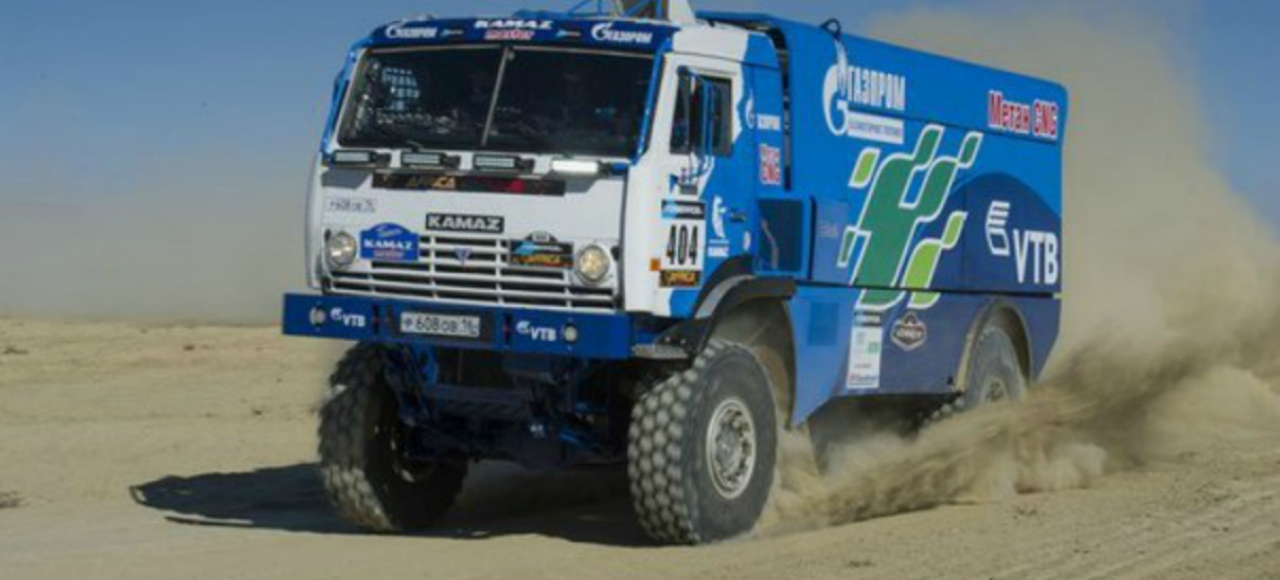 Газовый КАМАЗ вошел в призеры ралли 