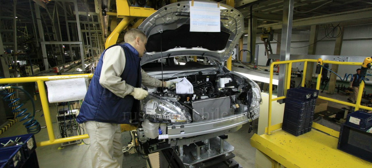 В Ижевске начали собирать Nissan Tiida