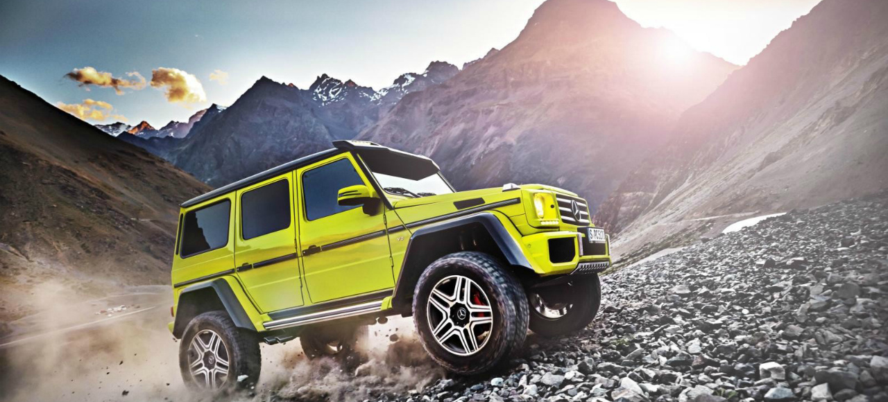 Mercedes-Benz покажет в Женеве уникальный Гелендваген