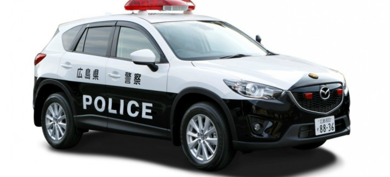 Полицейская Mazda CX-5