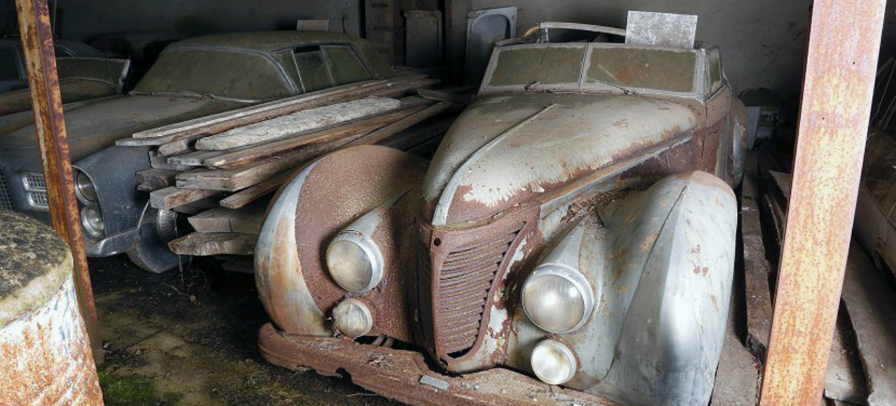 Во Франции найден раритетный схрон