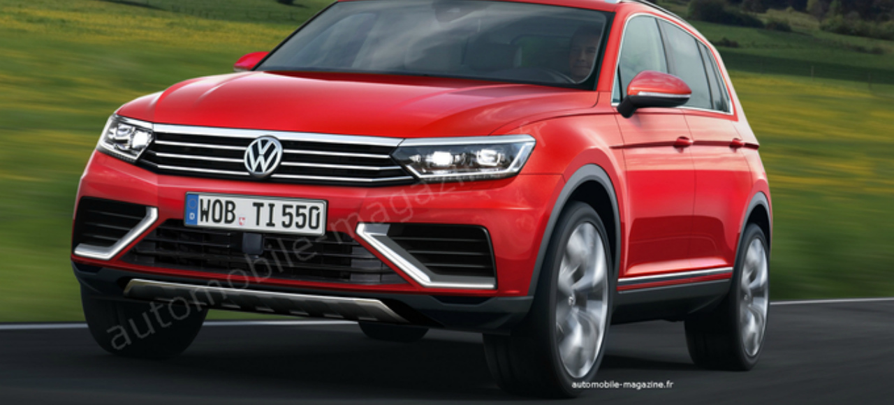 Volkswagen выпустит семиместный Tiguan