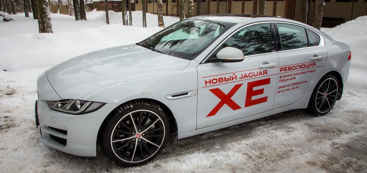 Jaguar устроил для своих клиентов заезды на хаски