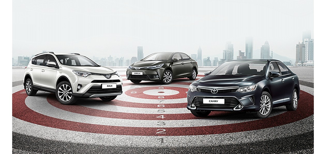Toyota «скидывает» цены на машины 2017 года выпуска