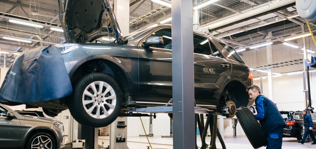 «Мерседес-Вагнер» предлагает удобный шиномонтаж