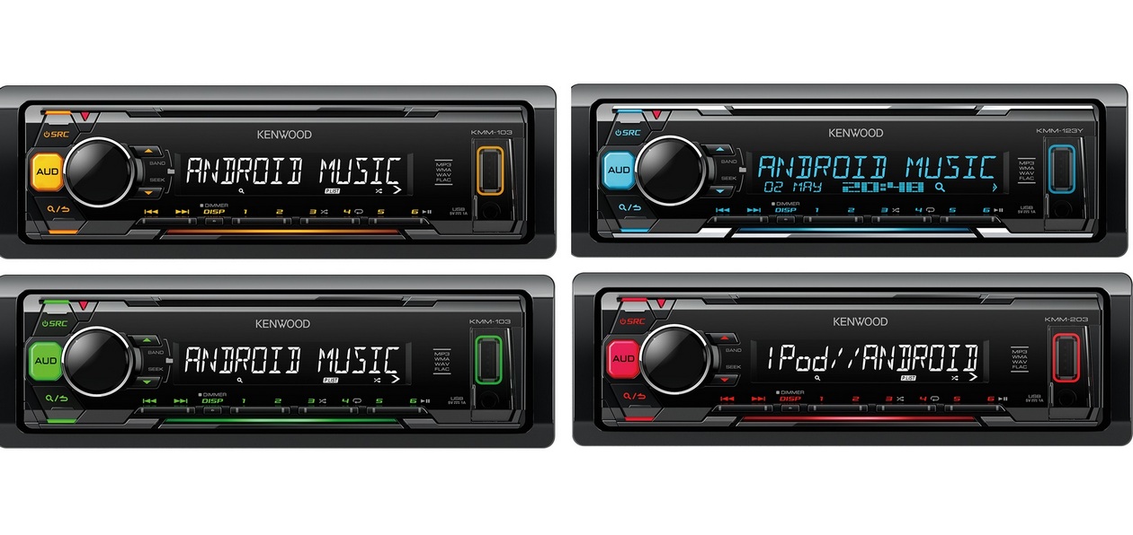 Kenwood выпустила новую линейку магнитол