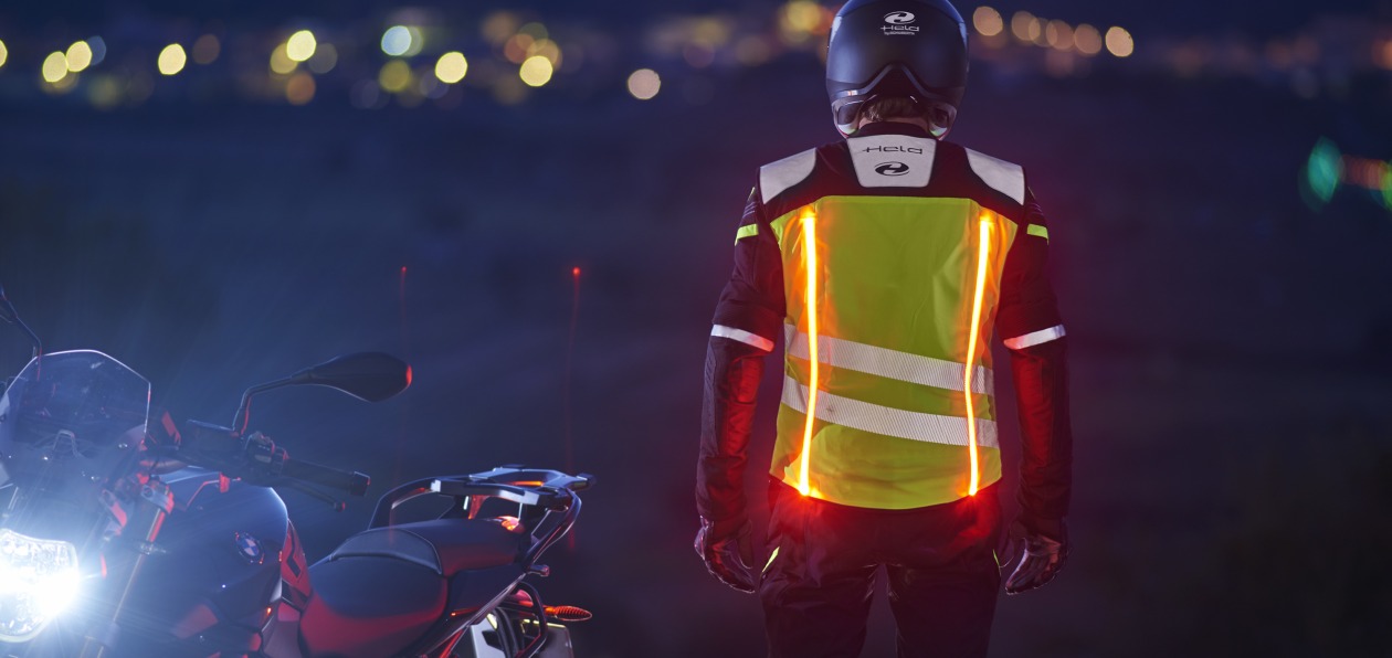 Osram и Held выпустили подсвечивающуюся мотоэкипировку