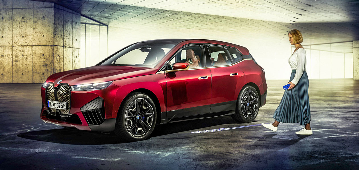 BMW iX получит «продвинутую» систему доступа в салон