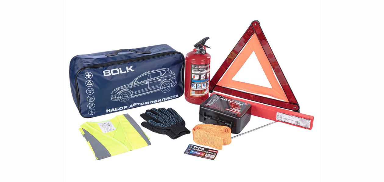 В продажу поступил новый набор автомобилиста Bolk