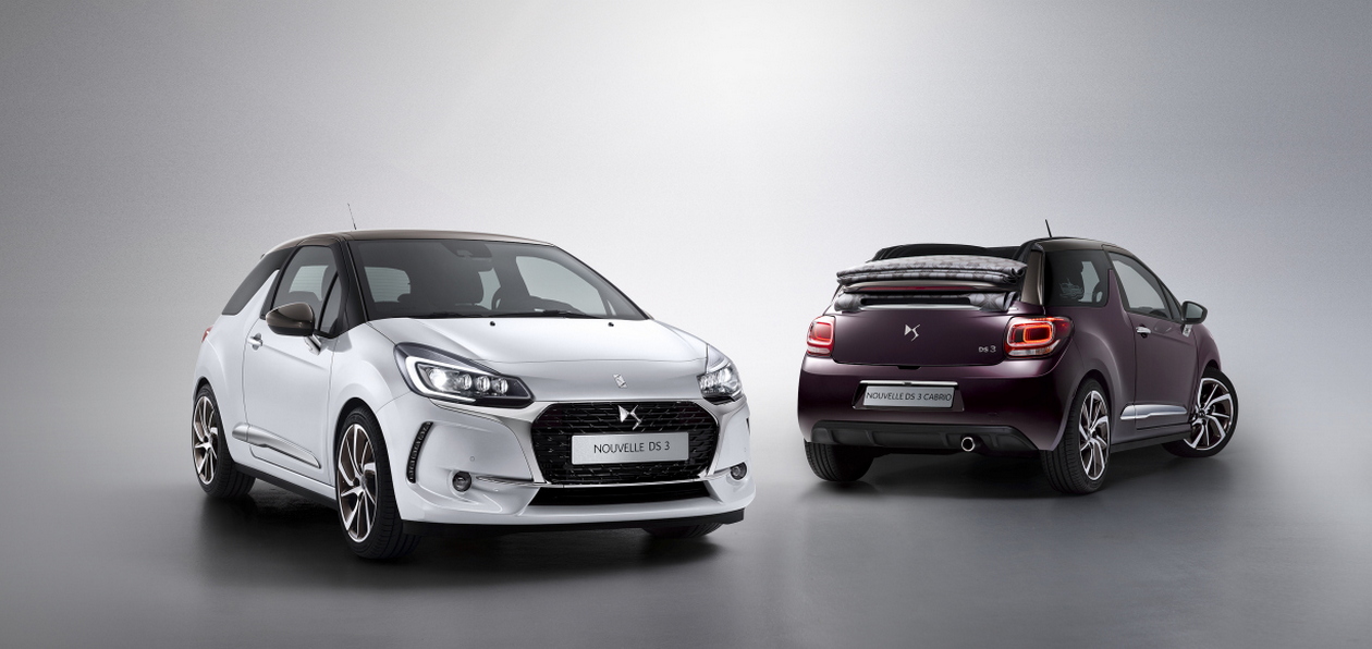 Citroen обновил DS 3 и DS 3 Cabrio