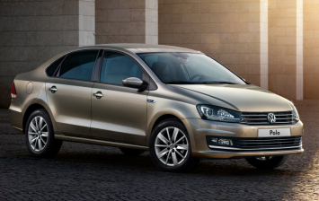Седан Volkswagen Polo получил новый вариант окраски