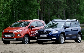 Тест-драйв Skoda Yeti против Ford EcoSport: оправданные полумеры