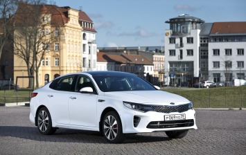 Новая Kia Optima «доехала» до России