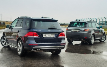 Тест-драйв Mercedes-Benz GLE 350d и Range Rover Sport SDV6: отменяем дизельгейт!