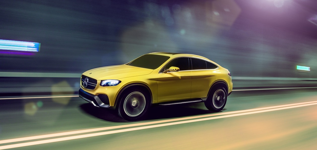 В Россию едет новый Mercedes GLC Coupe
