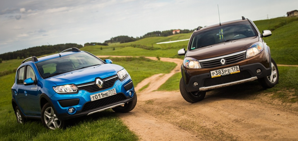 Тест-драйв Renault Sandero Stepway: старый против нового