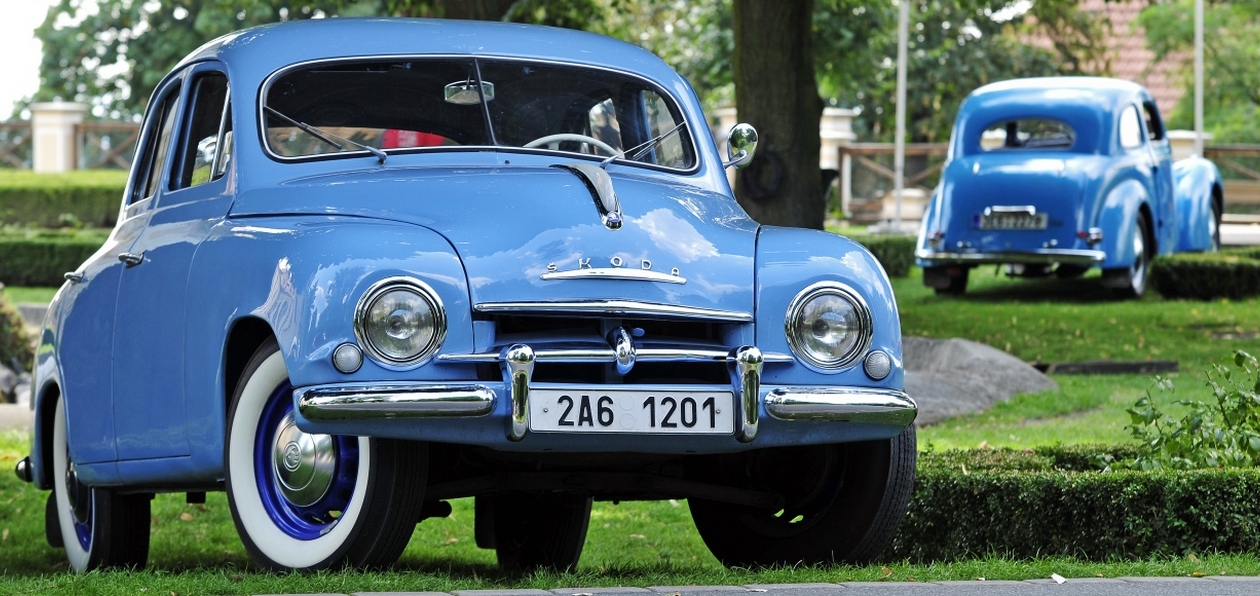 Тест-драйв Skoda 1101 Tudor 1948 года и Skoda 1201 1956-го