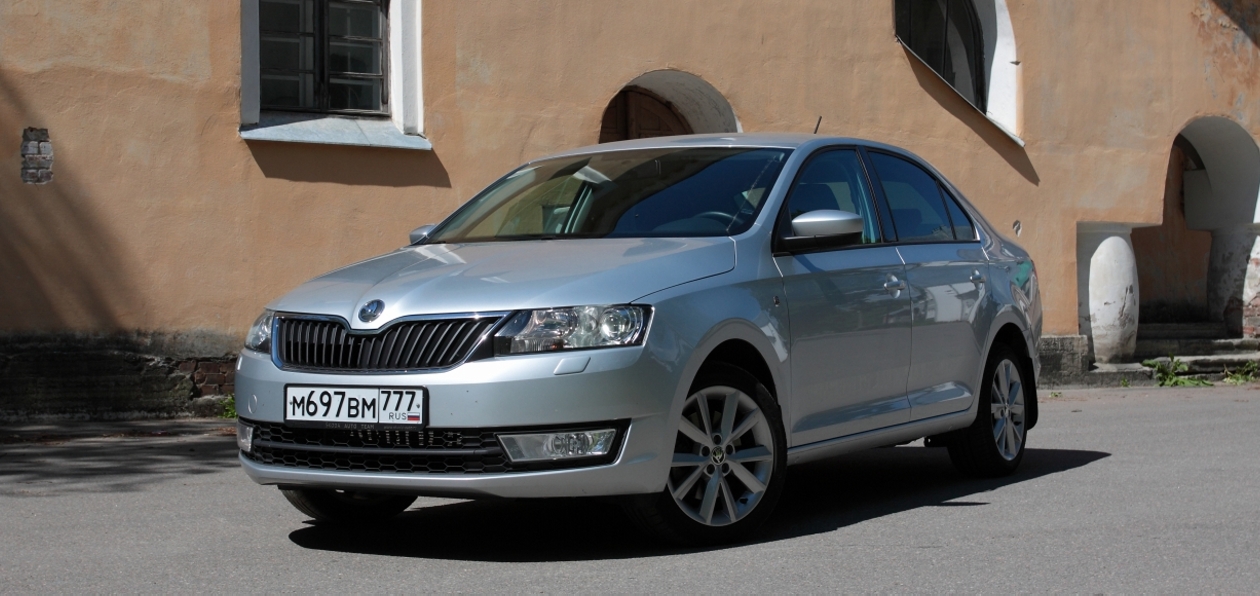Тест-драйв Skoda Rapid 1.6 AT: бюджетный 