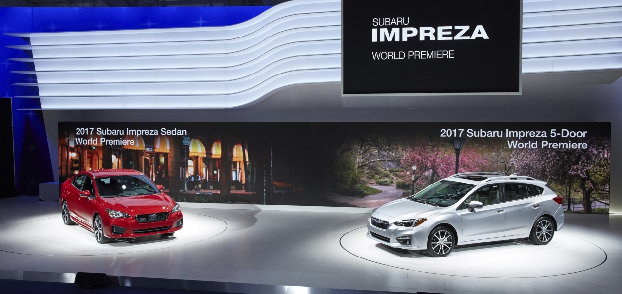 Нью-Йорк 2016: Subaru представила новую Impreza