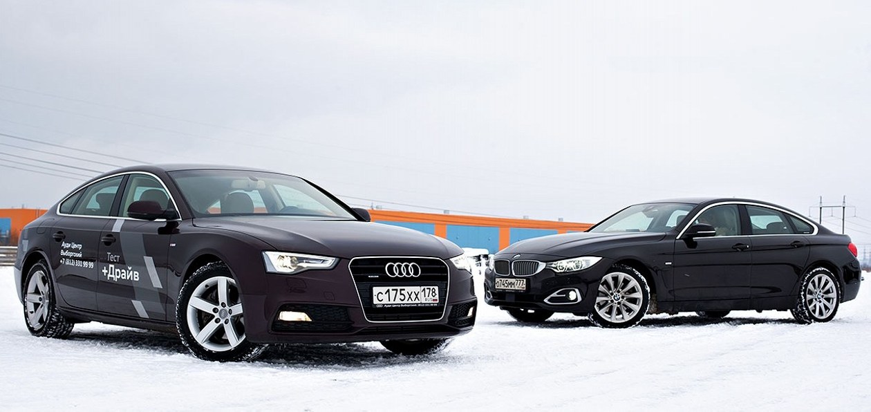 Тест-драйв BMW 428i Gran Coupe xDrive против Audi A5 Sportback Quattro