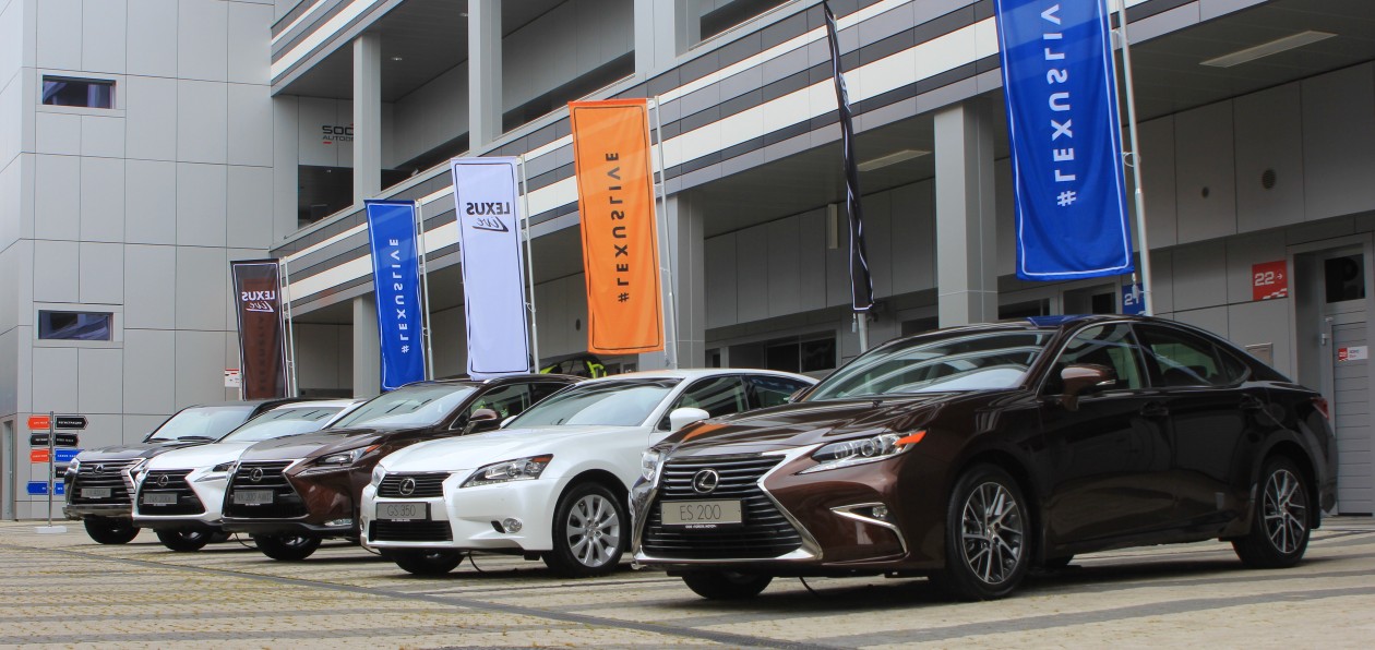 Тест-драйв Lexus RX350, LX450d, GS F и RC F: правило четырех L