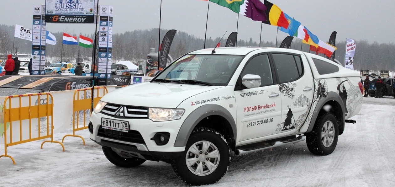 Тест-драйв Mitsubishi L200 на ралли-рейде «Северный лес - 2015»