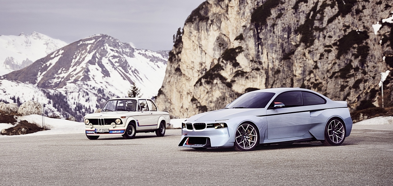 BMW создала концепт к юбилею 2002 turbo